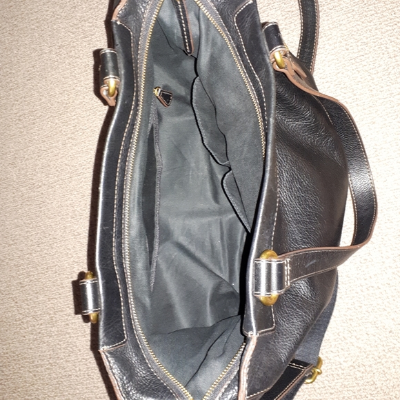 FOSSIL LEATHER BRIEFCASE - Picture 4 of 6